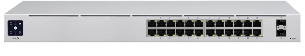 Switch gestionado Ubiquiti UniFi USW-24 24 puertos Gigabit y 2 SFP