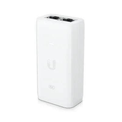 Inyector PoE Ubiquiti U-PoE-af Gigabit 48 V Blanco