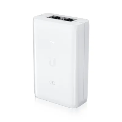 Inyector PoE+ Ubiquiti U-PoE-at 30 W Gigabit Blanco