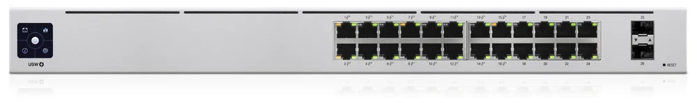 Switch gestionado Ubiquiti UniFi USW-24-PoE 24 puertos Gigabit PoE y 2 SFP