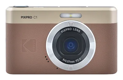 KODAK PIXPRO C1 DIGITAL CAMERA MOBILE SCREEN C1 BROWN