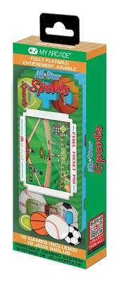 MY ARCADE MICRO POCKET PRO ALL-START SPORTS GAMING SYSTEM