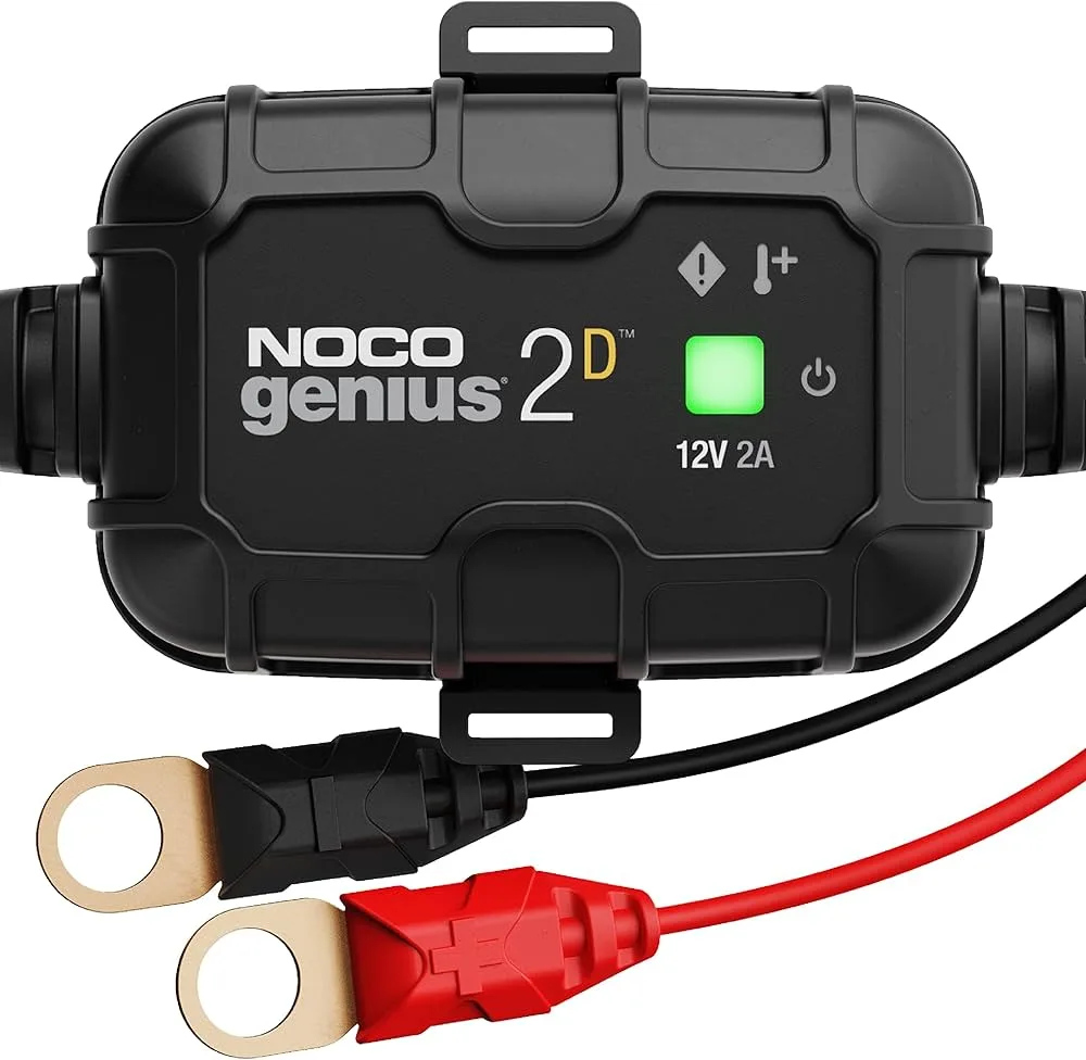Cargador de baterías NOCO Genius2D 2 A de montaje directo