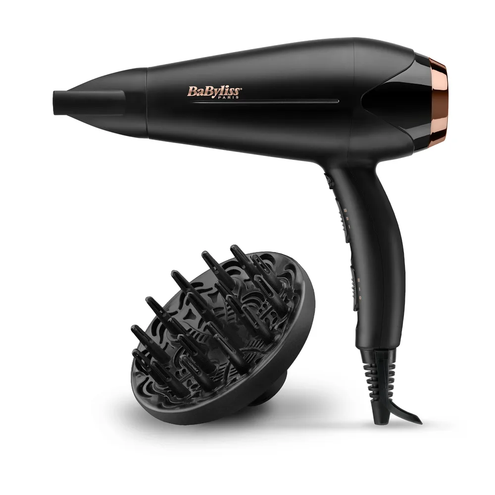 Secador de pelo BaByliss Turbo Shine 2200 D570DE Negro