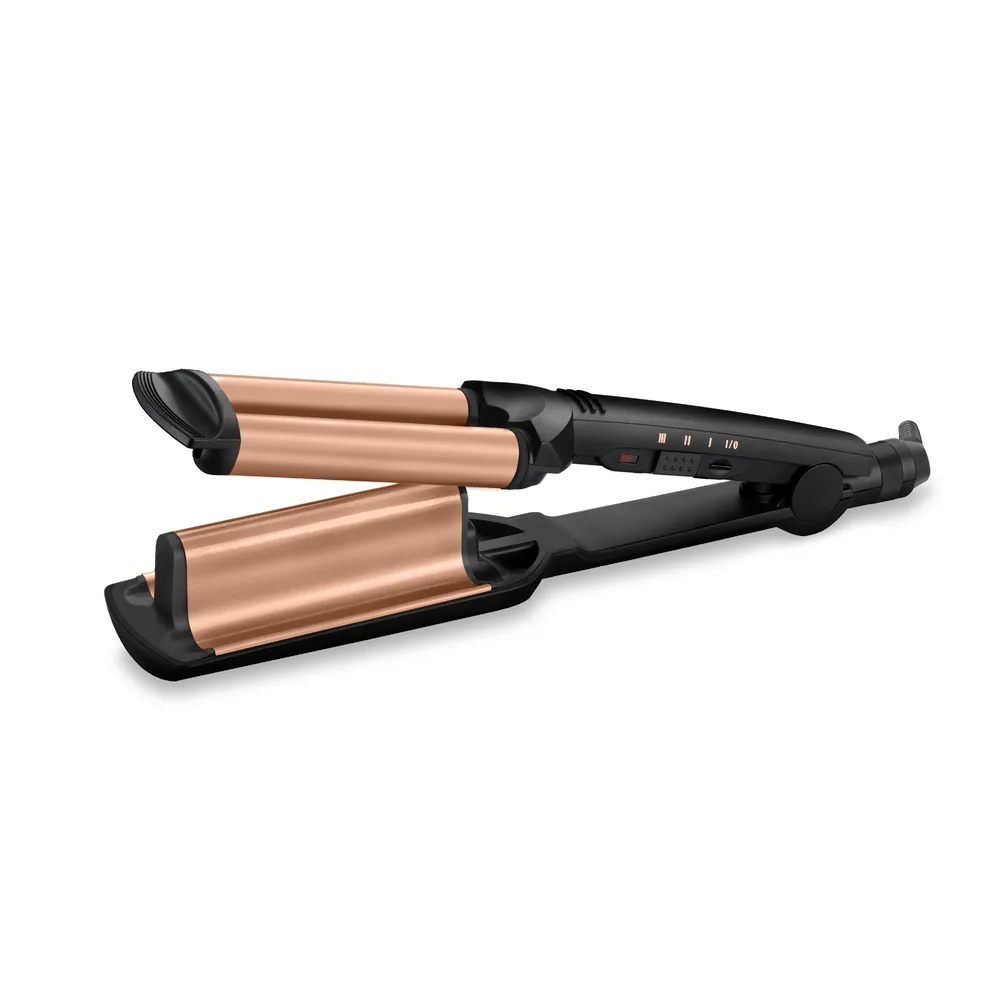 Ondulador de pelo BaByliss Deep Waves W2447E Negro y naranja