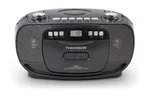 Radio CD con casete Thomson RK200CD AM/FM Negro — imagen 1