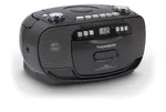 Radio CD con casete Thomson RK200CD AM/FM Negro — imagen 2