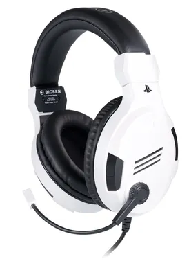 Auriculares gaming con micrófono NACON Bigben V3 para PS4 Blanco