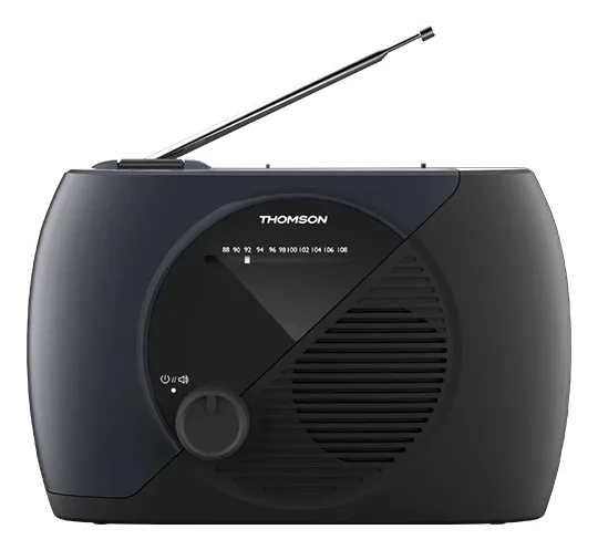 Radio portátil Thomson RT350 FM analógica Negro