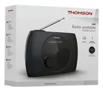 Radio portátil Thomson RT350 FM analógica Negro — imagen 4