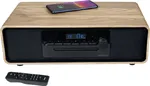 Microcadena Thomson MIC123BT Bluetooth CD/USB/FM 60 W Madera y negro — imagen 1
