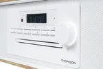 Microcadena Thomson MIC121BT Bluetooth CD/USB/FM 60 W Madera y blanco — imagen 4