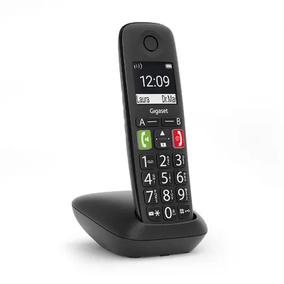 GIGASET WIRELESS PHONE E290 BLACK (S30852-H2901-D201)