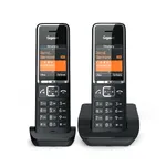GIGASET WIRELESS PHONE COMFORT 550 DUO BLACK CHROME (L36852-H3001-D204) — imagen 2