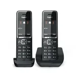 GIGASET WIRELESS PHONE COMFORT 550 DUO BLACK CHROME (L36852-H3001-D204) — imagen 3