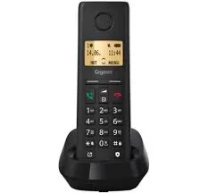 GIGASET WIRELESS PHONE BASIC 100 BLACK (S30852-H3206-D201)