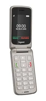 GIGASET GL595 SENIOR PHONE SILVER (S30853-H1231-R102)
