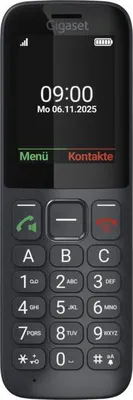 GIGASET WIRELESS PHONE COMFORT 600 BLACK (S30853-H1236-R101)