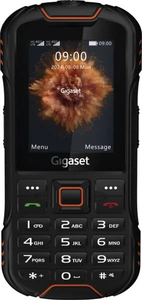 GIGASET GLX8 PLUS RUGERIZADO BLACK+ORANGE (S30853-H1250-R101)