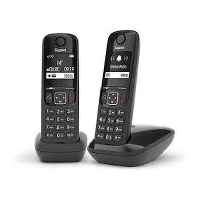 GIGASET WIRELESS PHONE ESSENTIAL 300 DUO BLACK (L36852-H3211-D201)