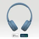 SONY WHCH520L HEADPHONES BT MIC 50H BLUE — imagen 2