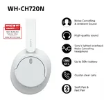 Auriculares inalámbricos con cancelación de ruido Sony WH-CH720N Blanco — imagen 3