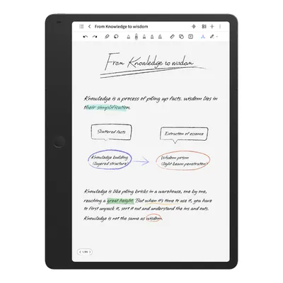 Tablet TCL NXTPAPER Note A1 8 GB/256 GB wifi Gris con lápiz y funda