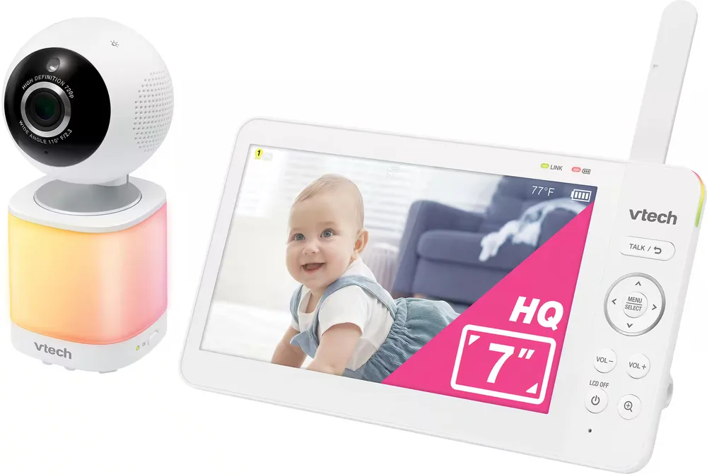 Vigilabebés VTech HQ con pantalla de 7" y cámara ajustable