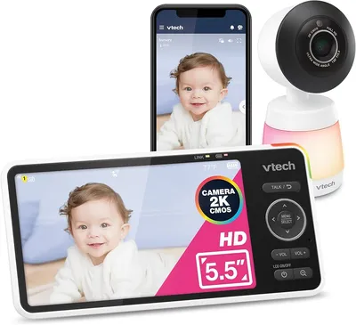 Vigilabebés con vídeo VTech con pantalla de 5,5"
