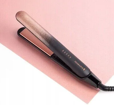 REMINGTON HAIR STRAIGHTENER ROSE SHIMMER CERAMIC S5305