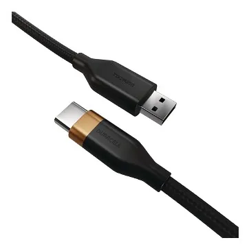 Cable Duracell USB-A a USB-C 18 W 2 m Negro