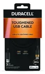 Cable Duracell USB-A a Lightning 15 W 2 m Negro — imagen 2