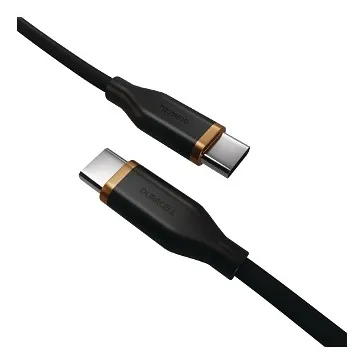 Cable Duracell USB-C a USB-C 100 W 2 m Negro