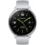 Reloj inteligente Xiaomi Watch 2 46 mm Plata con correa gris — imagen 1