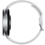 Reloj inteligente Xiaomi Watch 2 46 mm Plata con correa gris — imagen 3