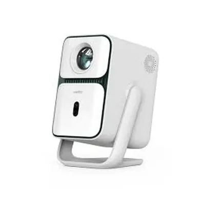 WANBO T2 ULTRA GLACIER WHITE PROJECTOR 500 ANSI 1080P FULL HD ANDROID TV 11 GIMBAL