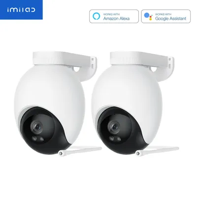 Cámara de seguridad exterior con foco IMILAB EC6 3K Blanco
