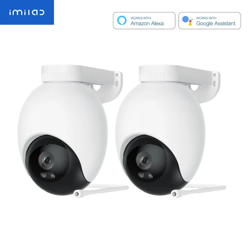 Cámara de seguridad exterior con foco IMILAB EC6 3K Blanco