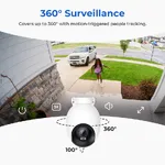 Cámara de seguridad exterior con foco IMILAB EC6 3K Blanco — imagen 4