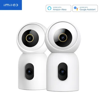 Cámara de seguridad IMILAB C30 Dual 360° 3K+3K Blanco