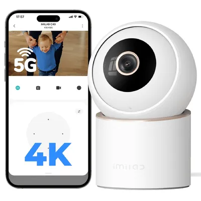 Cámara de seguridad IMILAB C40 360° 4K Blanco