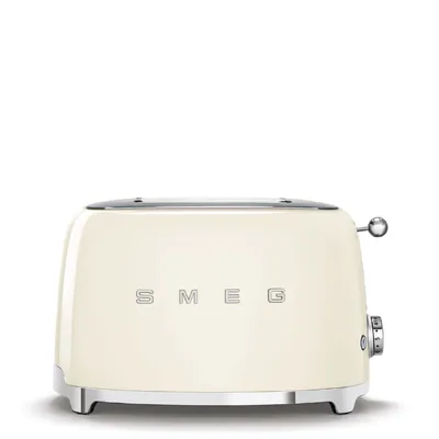 Tostadora Smeg TSF01 años 50 2 rebanadas Crema
