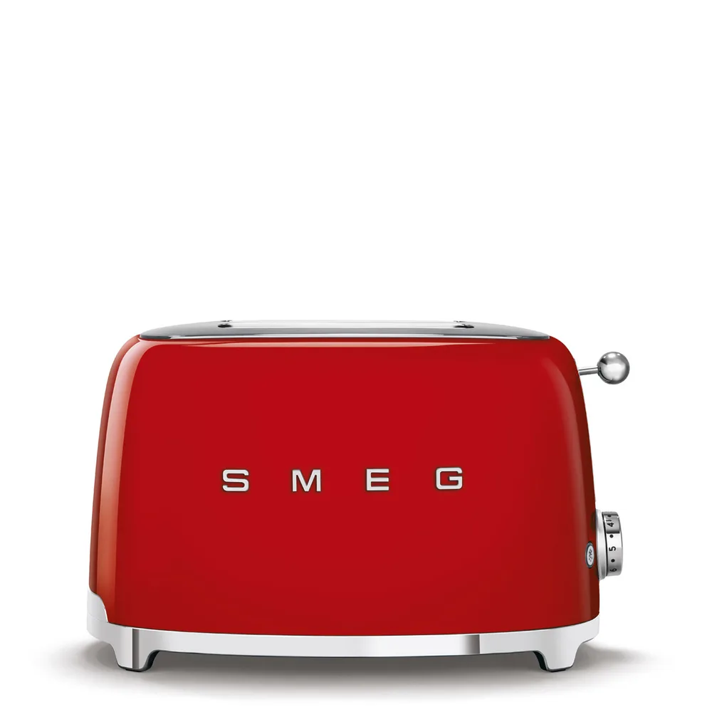 Tostadora Smeg TSF01 años 50 2 rebanadas Rojo