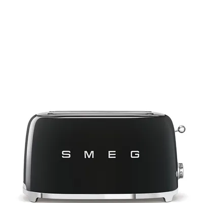 SMEG TOASTER 2X4 50´STYLE BLACK TSF02BLEU