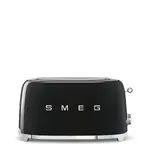 SMEG TOASTER 2X4 50´STYLE BLACK TSF02BLEU — imagen 4