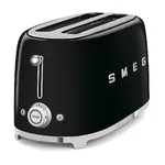SMEG TOASTER 2X4 50´STYLE BLACK TSF02BLEU — imagen 5