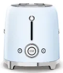 Tostadora Smeg 50's Style TSF02PBEU 4 rebanadas 2 ranuras largas 1500 W Azul pastel — imagen 3