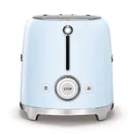 Tostadora Smeg 50's Style TSF02PBEU 4 rebanadas 2 ranuras largas 1500 W Azul pastel — imagen 4