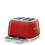 SMEG TOASTER 4x4 50´STYLE RED TSF03RDEU — imagen 9
