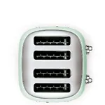 SMEG TOASTER 4X4 50´STYLE PASTEL GREEN TSF03PGEU — imagen 7